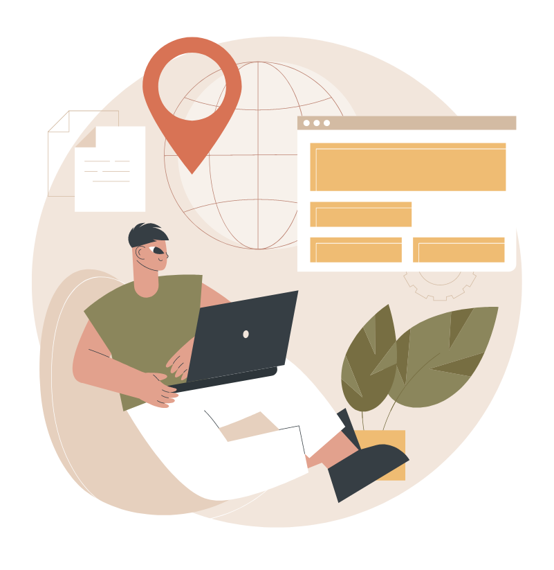 Remote work and nomad information platform